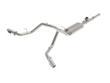 Gemini Xv 3 Inch 304 Stainless Steel Cat-Back Exhaust System w/ Cut-Out Polished GM Trucks 09-18 V6-4.3/V8-4.8/5.3L Passenger and Driver Side Exit Location aFe Power