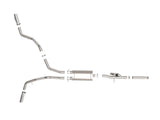 Gemini Xv 3 Inch 304 Stainless Steel Cat-Back Exhaust System w/ Cut-Out Polished GM Trucks 09-18 V6-4.3/V8-4.8/5.3L Passenger and Driver Side Exit Location aFe Power