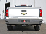 Gemini Xv 3 Inch 304 Stainless Steel Cat-Back Exhaust System w/ Cut-Out Black GM Trucks 14-19 V6-4.3L/V8-5.3L aFe Power