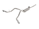 Gemini Xv 3 Inch 304 Stainless Steel Cat-Back Exhaust System w/ Cut-Out Polished GM Trucks 14-19 V6-4.3L/V8-5.3L aFe Power