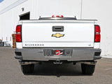 Gemini Xv 3 Inch 304 Stainless Steel Cat-Back Exhaust System w/ Cut-Out Polished GM Trucks 14-19 V6-4.3L/V8-5.3L aFe Power