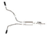 Gemini Xv 3 Inch 304 Stainless Steel Cat-Back Exhaust System w/ Cut-Out Black GM Trucks 09-18 V6-4.3/V8-4.8/5.3L Dual Rear Exit Location aFe Power