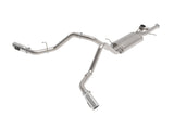 Gemini Xv 3 Inch 304 Stainless Steel Cat-Back Exhaust System w/ Cut-Out Polished GM Trucks 09-18 V6-4.3/V8-4.8/5.3L Dual Rear Exit Location aFe Power