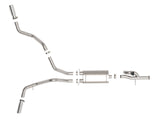 Gemini Xv 3 Inch 304 Stainless Steel Cat-Back Exhaust System w/ Cut-Out Polished GM Trucks 09-18 V6-4.3/V8-4.8/5.3L Dual Rear Exit Location aFe Power
