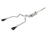 Gemini Xv 3 Inch 304 Stainless Steel Cat-Back Exhaust System w/ Cut-Out Black GM Silverado/Sierra 1500 19-26 V8-5.3L aFe Power
