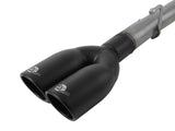 Gemini Xv 3 Inch 304 Stainless Steel Cat-Back Exhaust System w/ Cut-Out Black GM Silverado/Sierra 1500 19-26 V8-5.3L aFe Power