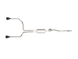 Gemini Xv 3 Inch 304 Stainless Steel Cat-Back Exhaust System w/ Cut-Out Black GM Silverado/Sierra 1500 19-26 V8-5.3L aFe Power