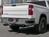 Gemini Xv 3 Inch 304 Stainless Steel Cat-Back Exhaust System w/ Cut-Out Black GM Silverado/Sierra 1500 19-26 V8-5.3L aFe Power