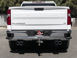 Gemini Xv 3 Inch 304 Stainless Steel Cat-Back Exhaust System w/ Cut-Out Black GM Silverado/Sierra 1500 19-26 V8-5.3L aFe Power