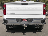 Gemini Xv 3 Inch 304 Stainless Steel Cat-Back Exhaust System w/ Cut-Out Polished GM Silverado/Sierra 1500 19-26 V8-5.3L aFe Power