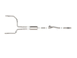 Gemini Xv 3 Inch 304 Stainless Steel Cat-Back Hi-Tuck Exhaust System w/ Cut-Out GM Silverado/Sierra 1500 19-26 V8-6.2L aFe Power