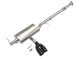 Rebel Series 3 Inch 304 Stainless Steel Cat-Back Exhaust System w/Black Tip GM Colorado/Canyon 23-26 L4-2.7L (t) aFe Power