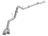 Rebel Xd Series 3 Inch 304 Stainless Steel Dpf-Back Exhaust w/Dual Polished Tips GM Trucks 23-26 L6-3.0L (td) LZ0 aFe Power