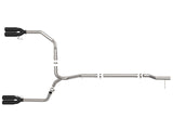 Vulcan Series 3 Inch 304 Stainless Steel Dpf-Back Exhaust System w/Black Tip GM Trucks 23-26 L6-3.0L (td) LZ0 aFe Power