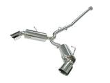 Takeda 2-1/2 Inch 304 Stainless Steel Cat-Back Exhaust System w/Polished Tip Toyota GR86/Fr-S/Brz 13-26 H4-2.0L/2.4L aFe Power