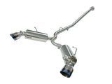 Takeda 2-1/2 Inch 304 Stainless Steel Cat-Back Exhaust System w/Blue Flame Tip Toyota GR86/Fr-S/Brz 13-26 H4-2.0L/2.4L aFe Power