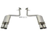 Takeda 2 Inch Stainless Steel Axle-Back Exhaust System w/Polished Tips Lexus RC200t 16-17 /RC300 18-23 L4-2.0L (t)/RC350 15-23 V6-3.5L aFe Power