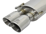 Takeda 2 Inch Stainless Steel Axle-Back Exhaust System w/Polished Tips Lexus RC200t 16-17 /RC300 18-23 L4-2.0L (t)/RC350 15-23 V6-3.5L aFe Power