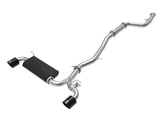 Takeda 3 Inch to 2-1/2 Inch 304 Stainless Steel Cat-Back Exhaust System w/ Black Tip Toyota Gr Supra (A90) 20-26 L6-3.0L (t) aFe Power