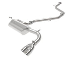 Takeda 2 Inch to 2-1/2 Inch 304 Stainless Steel Cat-Back Exhaust System w/Polish Tip Toyota C-Hr 18-22 L4-2.0L aFe Power