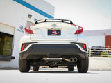 Takeda 2 Inch to 2-1/2 Inch 304 Stainless Steel Cat-Back Exhaust System w/Polish Tip Toyota C-Hr 18-22 L4-2.0L aFe Power
