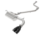 Takeda 2 Inch to 2-1/2 Inch 304 Stainless Steel Cat-Back Exhaust System w/ Black Tip Lexus CT200h 11-17 L4-1.8L aFe Power