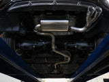 Takeda 2 Inch to 2-1/2 Inch 304 Stainless Steel Cat-Back Exhaust System w/ Black Tip Lexus CT200h 11-17 L4-1.8L aFe Power