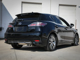 Takeda 2 Inch to 2-1/2 Inch 304 Stainless Steel Cat-Back Exhaust System w/Polish Tip Lexus CT200h 11-17 L4-1.8L aFe Power