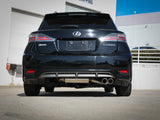 Takeda 2 Inch to 2-1/2 Inch 304 Stainless Steel Cat-Back Exhaust System w/Polish Tip Lexus CT200h 11-17 L4-1.8L aFe Power