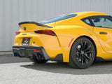 Takeda 3 Inch to 2-1/2 Inch 304 Stainless Steel Cat-Back Exhaust System w/ Blue Tip Toyota Gr Supra (A90) 21-24 L4-2.0L (t) aFe Power