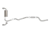 Takeda 3 Inch to 2-1/2 Inch 304 Stainless Steel Cat-Back Exhaust System w/Polish Tip Toyota Gr Supra (A90) 21-24 L4-2.0L (t) aFe Power