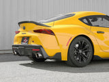 Takeda 3 Inch to 2-1/2 Inch 304 Stainless Steel Cat-Back Exhaust System w/Polish Tip Toyota Gr Supra (A90) 21-24 L4-2.0L (t) aFe Power