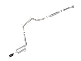 Takeda 2-1/4 Inch 304 Stainless Steel Cat-Back Exhaust System w/Black Tip Subaru Impreza 12-16 H4-2.0L aFe Power