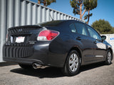 Takeda 2-1/4 Inch 304 Stainless Steel Cat-Back Exhaust System w/Polished Tip Subaru Impreza 12-16 H4-2.0L aFe Power