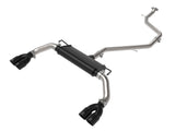 Takeda 2 Inch to 2-1/2 Inch 304 Stainless Steel Cat-Back Exhaust w/ Black Tip Lexus UX200/UX250h 19-24 L4-2.0L aFe Power