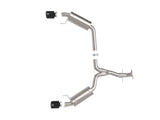 Takeda 2-1/2 Inch 304 Stainless Steel Axle-Back Exhaust System w/ Black Tip Lexus IS250/IS350 06-13 V6-2.5L/3.5L aFe Power