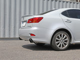 Takeda 2-1/2 Inch 304 Stainless Steel Axle-Back Exhaust System w/ Black Tip Lexus IS250/IS350 06-13 V6-2.5L/3.5L aFe Power