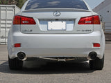Takeda 2-1/2 Inch 304 Stainless Steel Axle-Back Exhaust System w/ Black Tip Lexus IS250/IS350 06-13 V6-2.5L/3.5L aFe Power