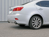Takeda 2-1/2 Inch 304 Stainless Steel Axle-Back Exhaust System w/ Carbon Fiber Lexus IS250/IS350 06-13 V6-2.5L/3.5L aFe Power