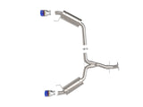Takeda 2-1/2 Inch 304 Stainless Steel Axle-Back Exhaust System w/ Blue Tip Lexus IS250/IS350 06-13 V6-2.5L/3.5L aFe Power