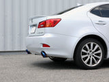 Takeda 2-1/2 Inch 304 Stainless Steel Axle-Back Exhaust System w/ Blue Tip Lexus IS250/IS350 06-13 V6-2.5L/3.5L aFe Power