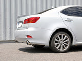 Takeda 2-1/2 Inch 304 Stainless Steel Axle-Back Exhaust System w/ Polished Tip Lexus IS250/IS350 06-13 V6-2.5L/3.5L aFe Power