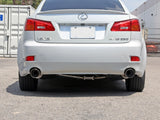 Takeda 2-1/2 Inch 304 Stainless Steel Axle-Back Exhaust System w/ Polished Tip Lexus IS250/IS350 06-13 V6-2.5L/3.5L aFe Power