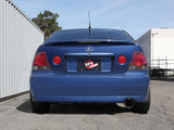 Takeda 2-1/2 Inch 304 Stainless Steel Cat-Back Exhaust System w/ Black Tip Lexus IS300 01-05 L6-3.0L aFe Power