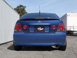 Takeda 2-1/2 Inch 304 Stainless Steel Cat-Back Exhaust System w/Polish Tip Lexus IS300 01-05 L6-3.0L aFe Power