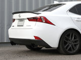 Takeda 3 Inch to 2-1/2 Inch 304 Stainless Steel Cat-Back Exhaust System w/ Black Tip Lexus IS200t 16-17/IS300 18-23 L4-2.0L (t) aFe Power