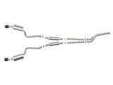 Takeda 3 Inch to 2-1/2 Inch 304 Stainless Steel Cat-Back Exhaust System Carbon Fiber Lexus IS200t 16-17/IS300 18-23 L4-2.0L (t) aFe Power