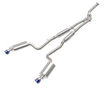 Takeda 3 Inch to 2-1/2 Inch 304 Stainless Steel Cat-Back Exhaust System w/ Blue Tip Lexus IS200t 16-17/IS300 18-23 L4-2.0L (t) aFe Power