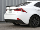 Takeda 3 Inch to 2-1/2 Inch 304 Stainless Steel Cat-Back Exhaust System w/Polish Tip Lexus IS200t 16-17/IS300 18-23 L4-2.0L (t) aFe Power