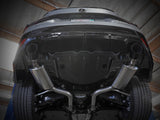 Takeda 2-1/2 Inch 304 Stainless Steel Axle-Back Exhaust System w/ Blue Tip Lexus IS350 14-23 V6-3.5L aFe Power
